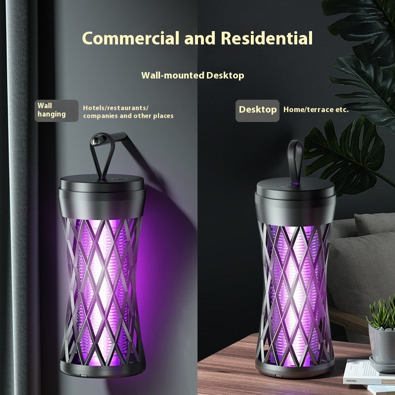 Lampada Anti-Zanzare UV Ricaricabile – Protezione Potente e Silenziosa per la Tua Casa