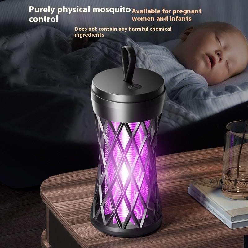 Lampada Anti-Zanzare UV Ricaricabile – Protezione Potente e Silenziosa per la Tua Casa