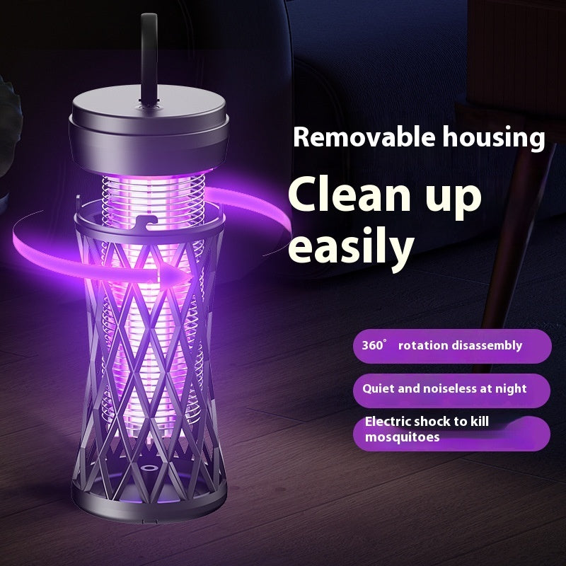 Lampada Anti-Zanzare UV Ricaricabile – Protezione Potente e Silenziosa per la Tua Casa